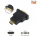 Adaptador HDMI x DVI ADP-HDMIDVI10BK Plus Cable